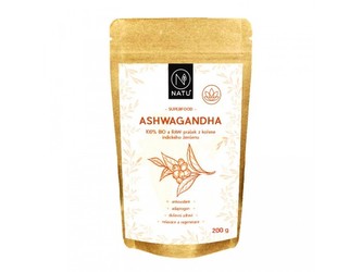 Natu Ashwagandha BIO prášek 200 g