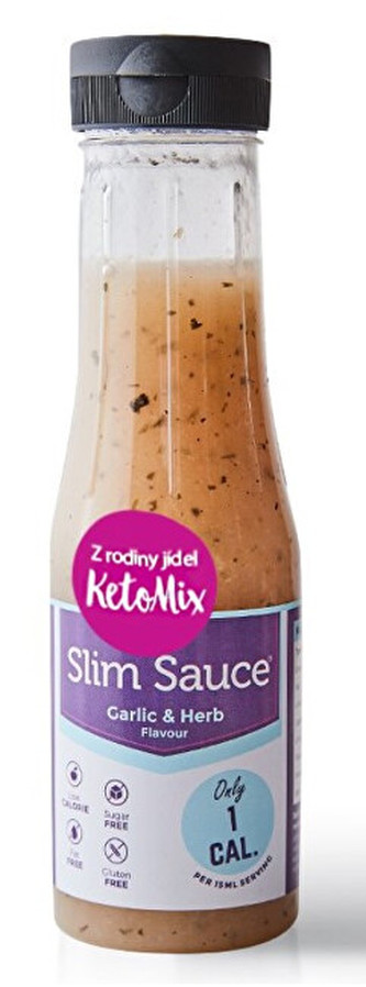 KetoMix Česnek a bylinky dresink bez kalorií 250 ml