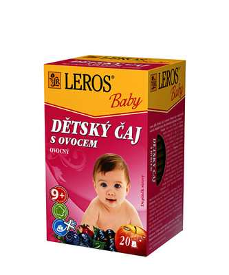 LEROS LEROS Baby Dětský čaj s ovocem 20 x 2 g