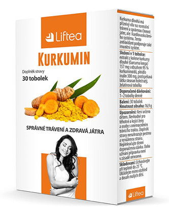 Liftea Kurkumin 30 tobolek Liftea Kurkumin 30 tobolek