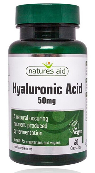 Natures Aid Hyaluronát sodný 50 mg - cps.60 - na klouby Natures Aid Hyaluronát sodný 50 mg - cps.60 - na klouby