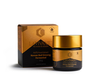 Lavivant Korejský červený ženšen fermentovaný 30 g 110 mg/g