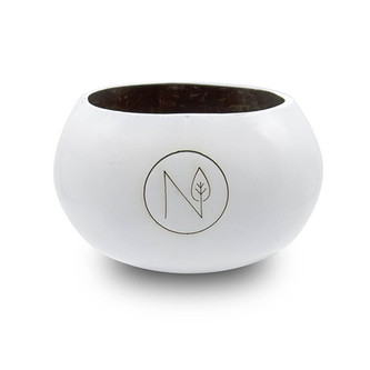 Natu Kokosová miska bílá