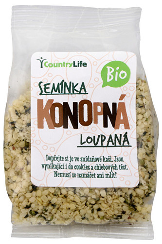 Country Life Bio Konopné semínko loupané 100 g