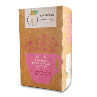 Angelic Angelic Hrneček plný ovoce dětský ovocný čaj 40 g