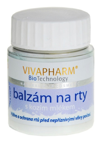 Vivapharm Balzám na rty s kozím mlékem 25 g