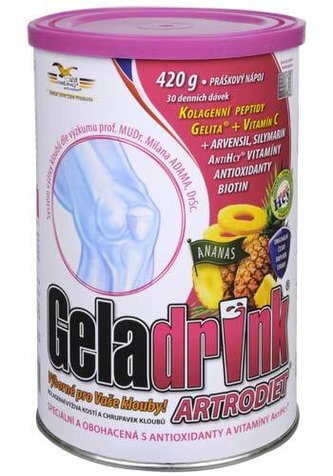 Orling Geladrink Artrodiet nápoj 420 g Ananas