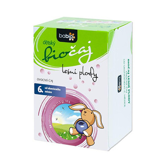 GOLDIM BABIO dětský biočaj lesní plody 20 sáčků