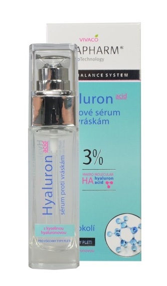 Vivapharm Hyaluronové liftingové sérum proti vráskám 30 ml