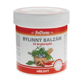 MedPharma Bylinný balzám hřejivý 33 druhů bylin 250 ml