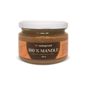 Nutspread 100% mandlové máslo Nutspread 250 g