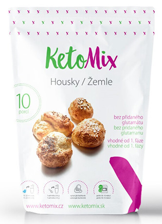 KetoMix Proteinové houstičky 300 g (10 porcí)