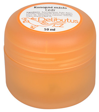 Delibutus Konopné máslo Cedr 50 ml