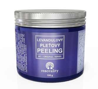 Renovality Levandulový pleťový peeling 100 g