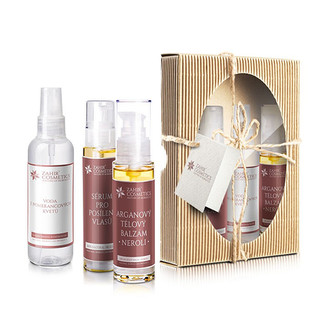 Záhir cosmetics s.r.o. Arganová péče s vůní NEROLI - sada M