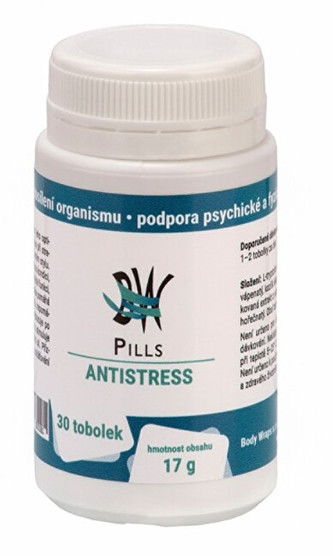 Body Wraps s.r.o. BW Pills Antistress 30 tablet