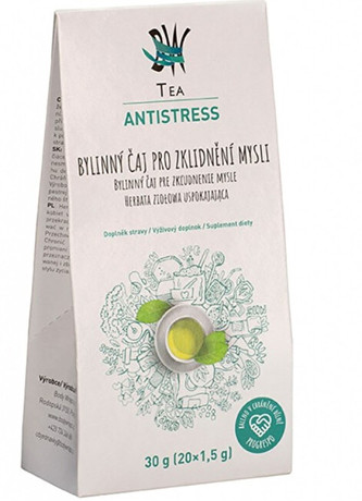 Body Wraps s.r.o. BW Tea Antistress - Bylinný čaj pro uklidnění 20 sáčků