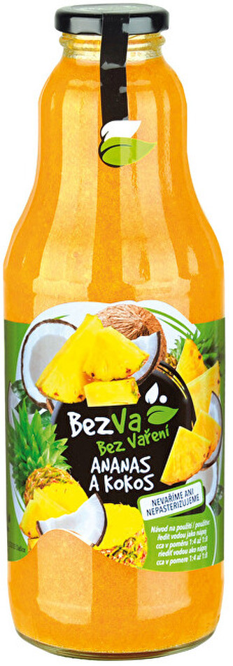 MADAMI S.R.O. BezVa 1000 ml Ananas a kokos