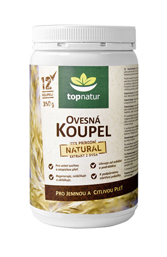 Topnatur Ovesná koupel Natural 350 g