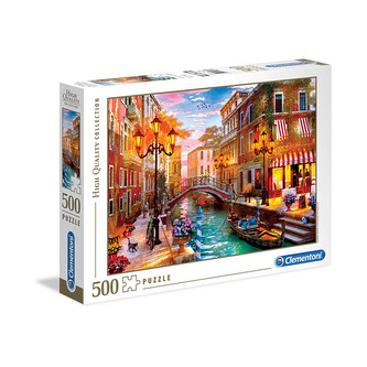 Clementoni Puzzle Benátky / 500 dílků