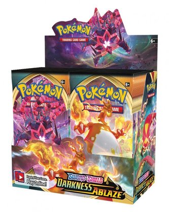 Pokémon TCG: Sword and Shield Darkness Ablaze akce 1+1 Pack Blister