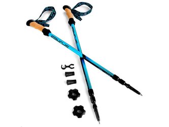 Hole trekingové SPOKEY CREEK 1 pár s příslušenstvím modré