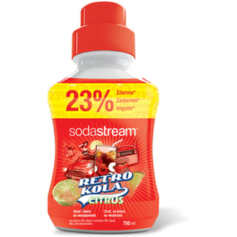 Sirup SodaStream retro kola citrus 750ml