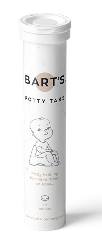 Bart`s POTTY TABS -  Tablety do nočníku, 20 ks