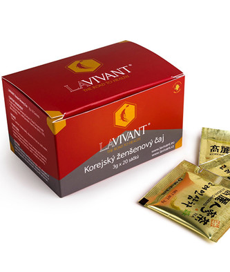 Lavivant LAVIVANT Instantní čaj z korejského ženšenu 20 ks