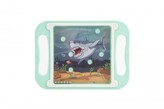 Hlavolam s kuličkami plast 20x14cm 1 ks / 4 barvy
