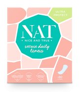 Slipové vložky NAT nice & true - secure daily (60 ks)