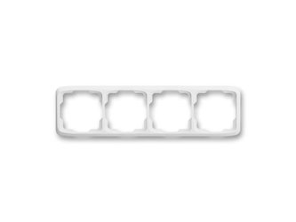 Rámeček ABB TANGO 3901A-B40 B čtyřnásobný WHITE