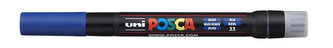 Akrylový štětcový popisovač "Posca PCF-350", modrá, UNI 300392000