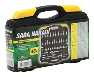 Gola sada 1/4\" 46 dílů