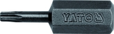 Bit TORX s otvorem 8 mm T10 x 30 mm 50 ks