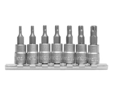 Sada bitů 1/4\" 7 ks TS10-TS40 torx