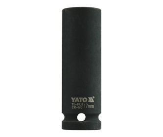 Nástavec 1/2\" rázový šestihranný hluboký 17 mm CrMo