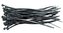 Páska stahovací 500 x 8 mm 50 ks černá