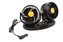 Ventilátor MITCHELL DUO 2x130mm 24V na palubní desku s teploměre