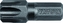 Bit TORX s otvorem 8 mm T55 x 30 mm 20 ks