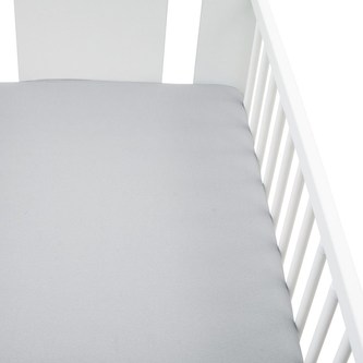 Jersey prostěradlo do postýlky New Baby 120x60 šedé Jersey prostěradlo do postýlky New Baby 120x60 šedé