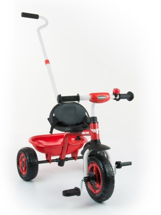 Dětská tříkolka Milly Mally Boby TURBO red