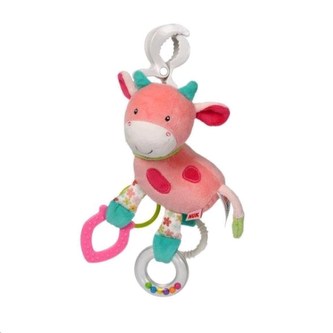 Happy Farm Hračka s klipem Nuk kravička