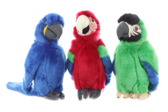 Plyš Papoušek 26 cm