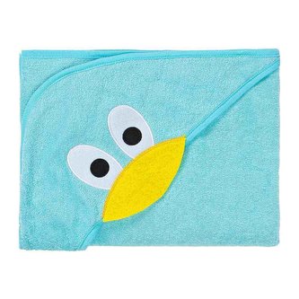 Dětská osuška Sensillo Water Friends 100x100 cm duck turquoise