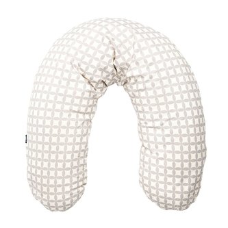 Univerzální kojící polštář Womar béžový vzor