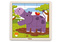 Dřevěné puzzle - hroch
