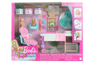 Barbie Salón krásy herní set s běloškou GJR84 TV 1.9.-31.12.2020