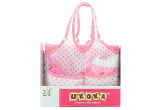 Taška s doplňky pro panenku Taška s doplňky pro panenku