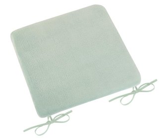 Sedák hladký Korall micro - mint - 40x40 cm